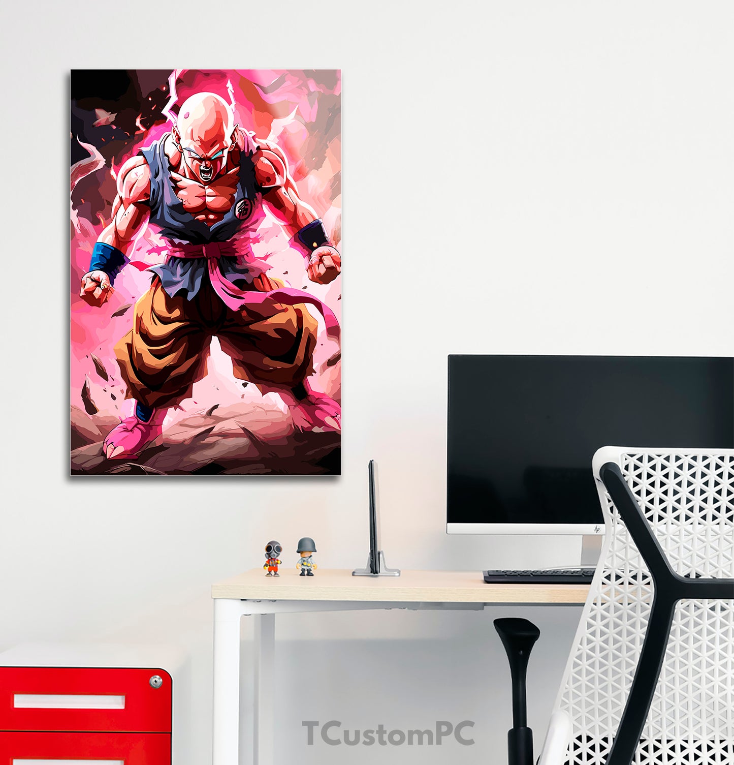 Buu Pintura irritada