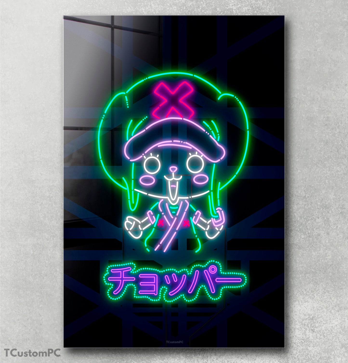 Cuadro Chopper 2 Neon