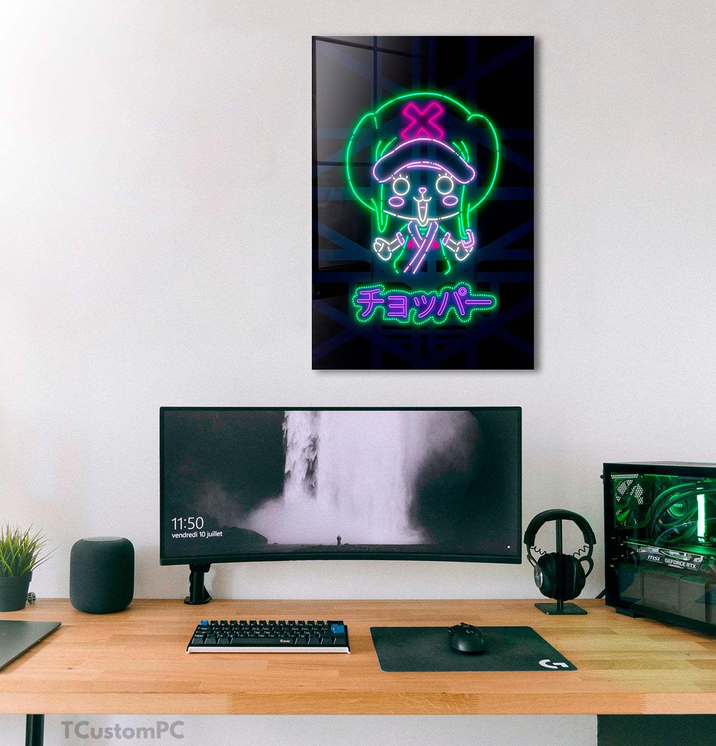 Cuadro Chopper 2 Neon