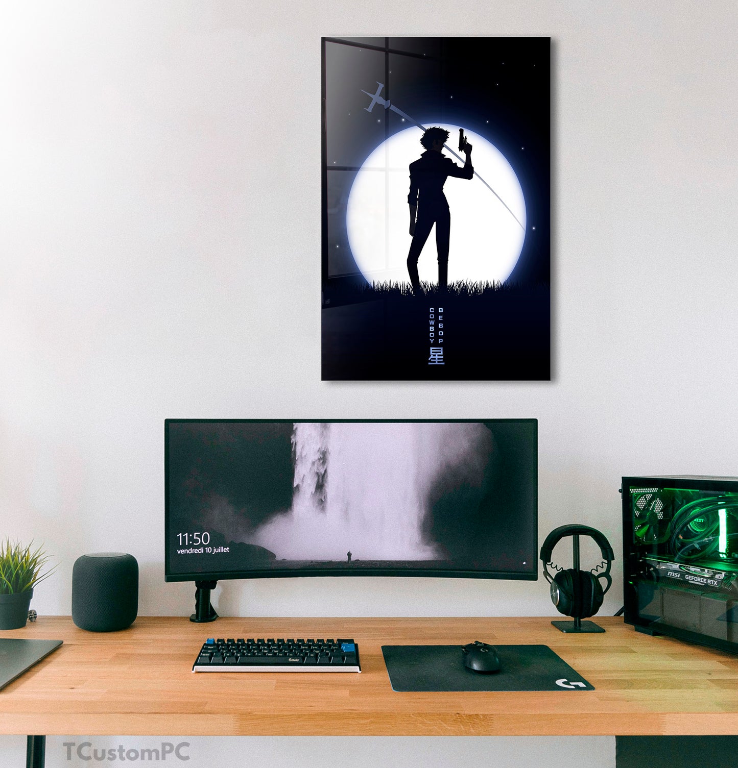 Cuadro Moon Cowboy bebop