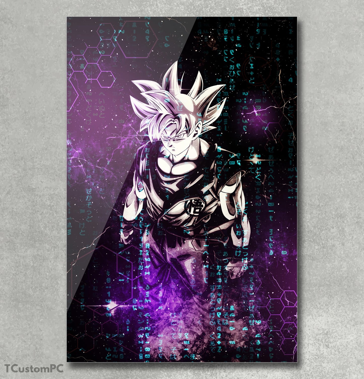 Cuadro Goku Cristal Memories 13