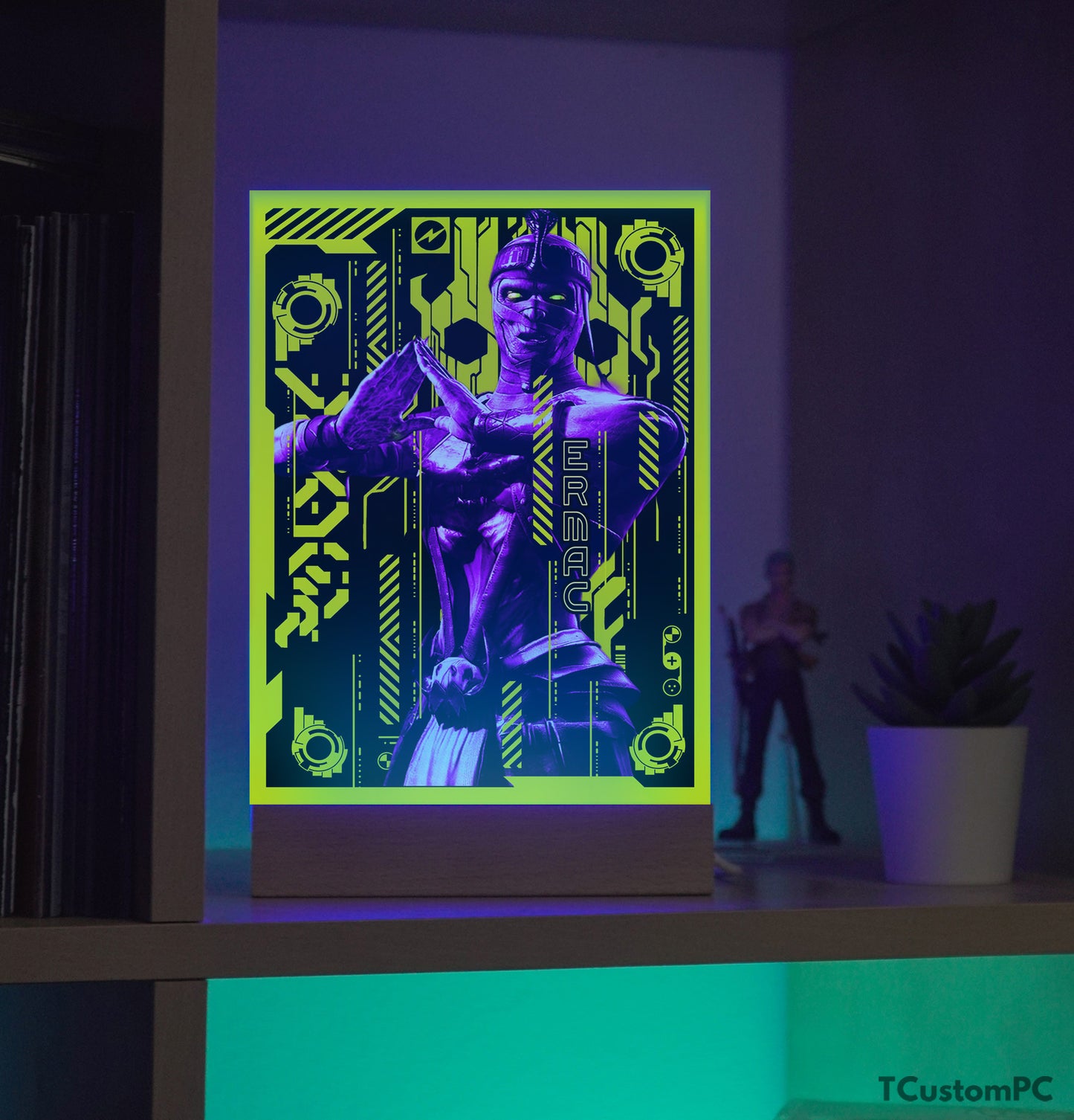 TC-Lamp Cyber world Ermac vector