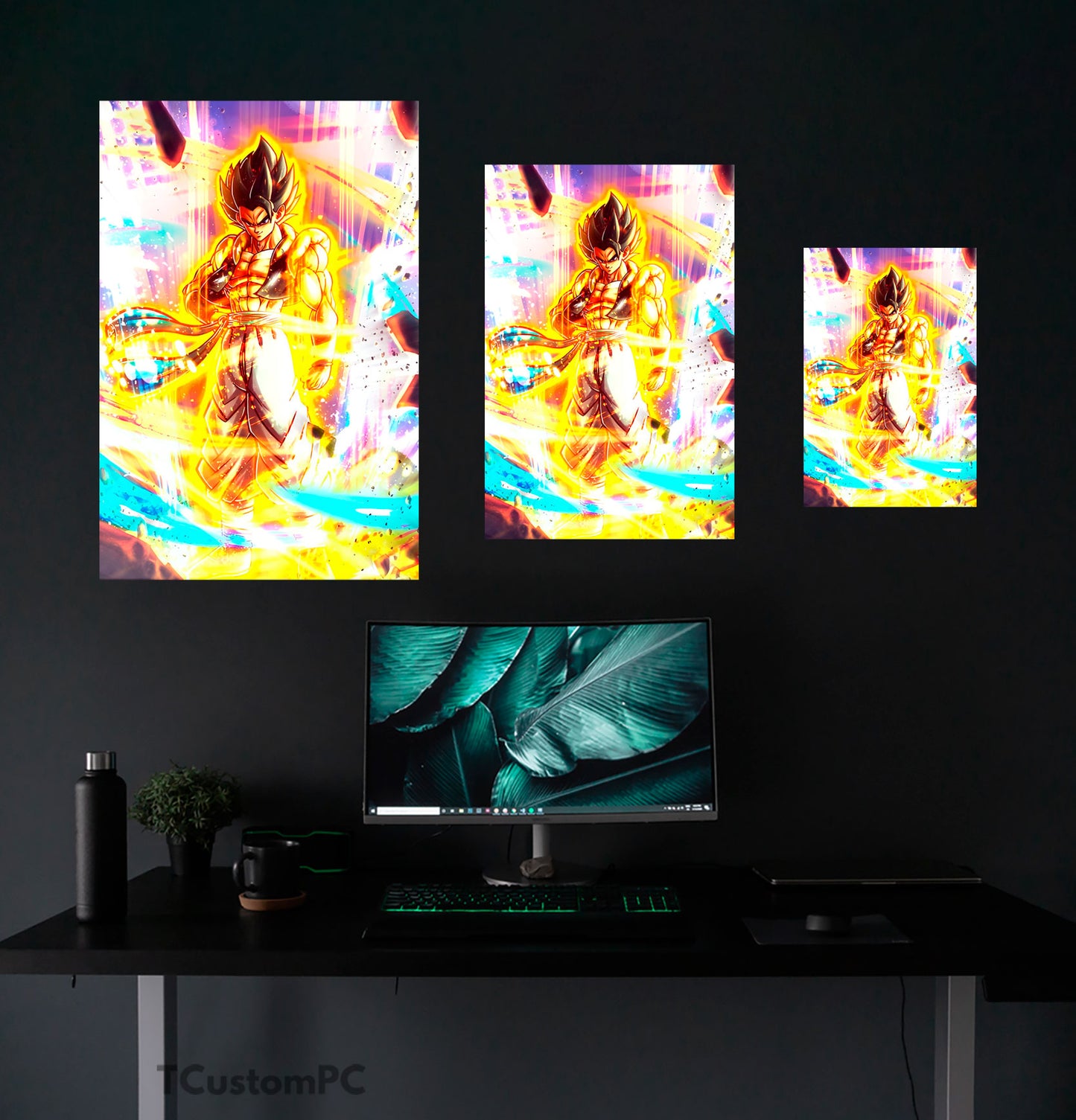 Cuadro DBZ We're Gogeta