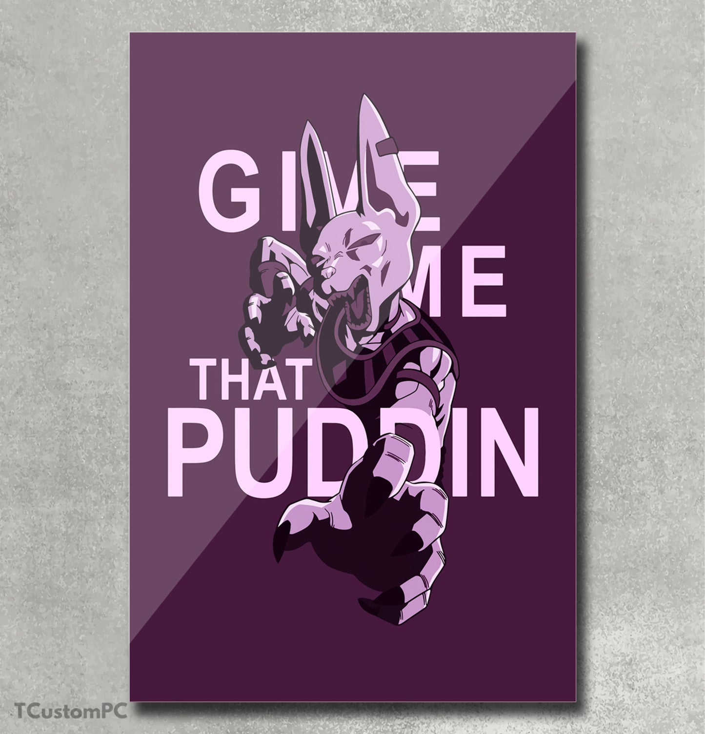 Cuadro Dragon Ball "Gimme that pudding vector"