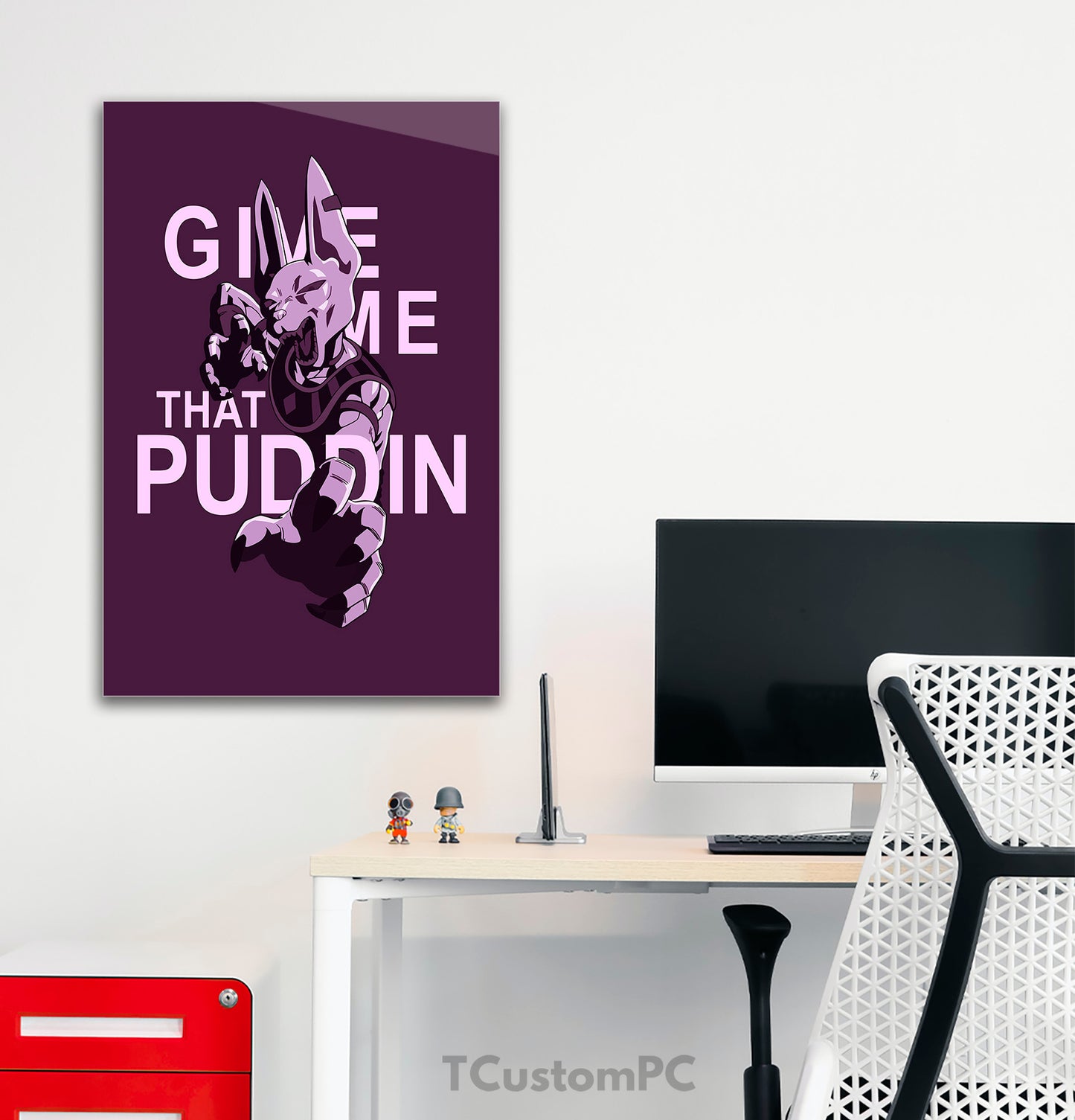 Cuadro Dragon Ball "Gimme that pudding vector"