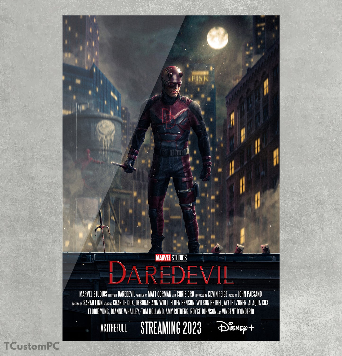 Cuadro Daredevil New Series Proper V2 Text Clean