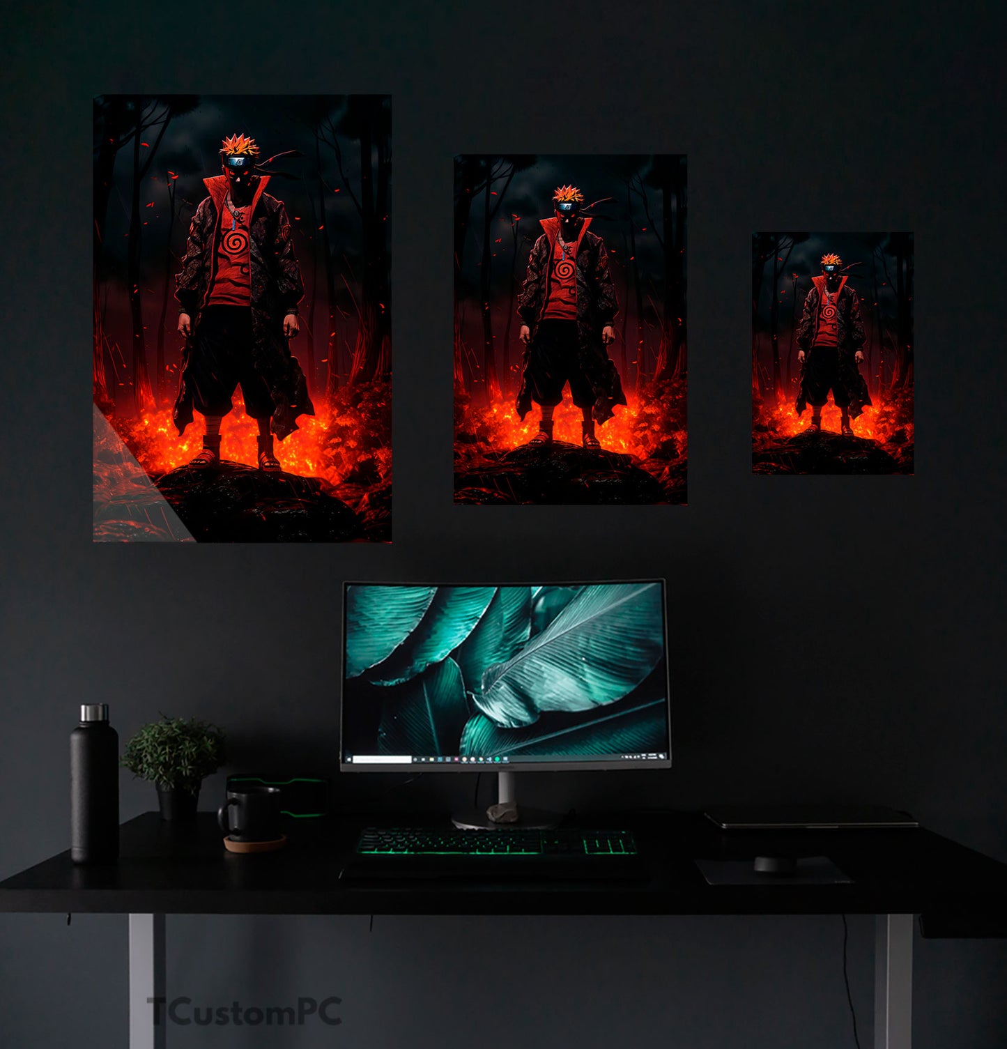 Pintura escura de Naruto