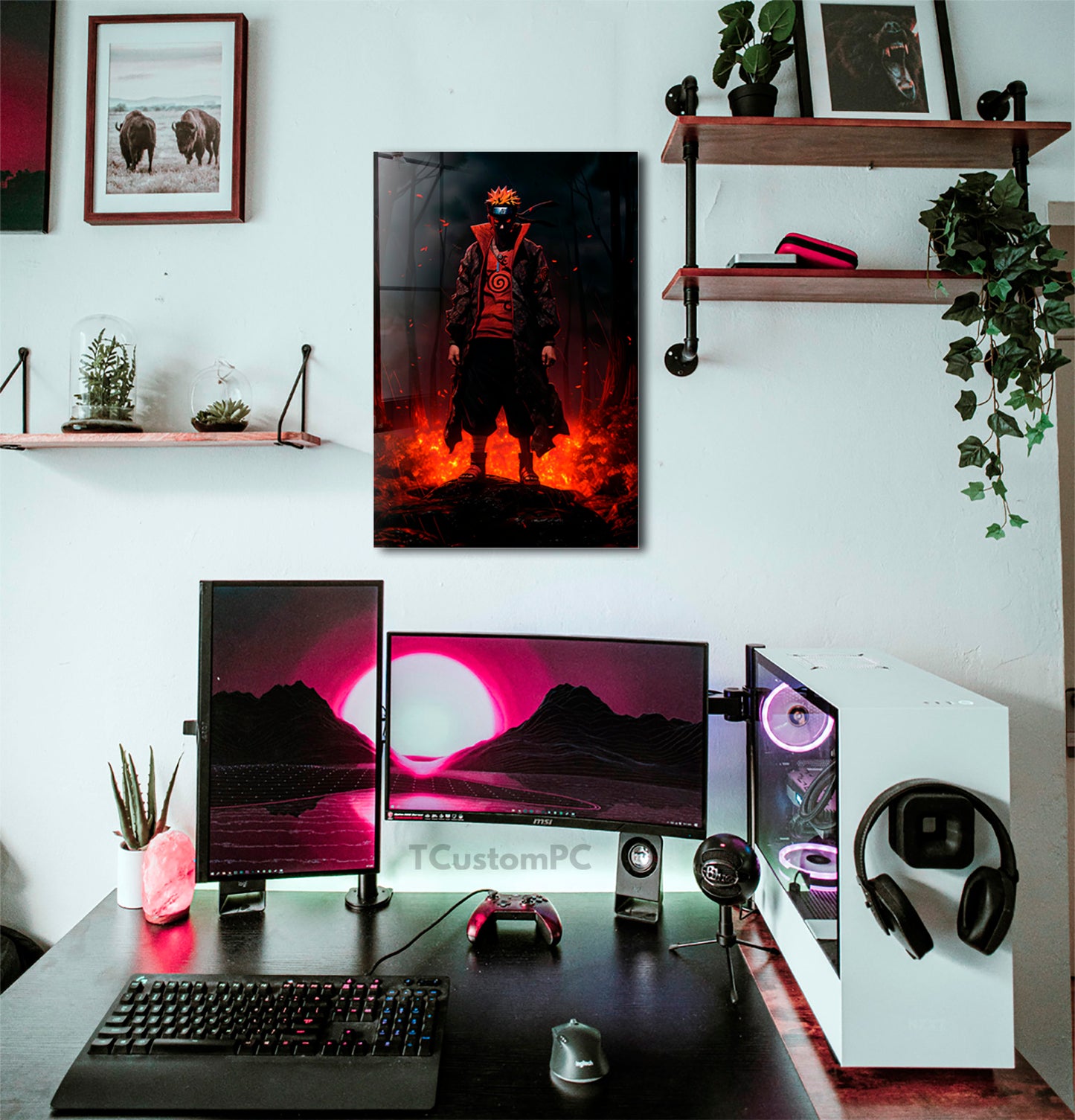 Pintura escura de Naruto