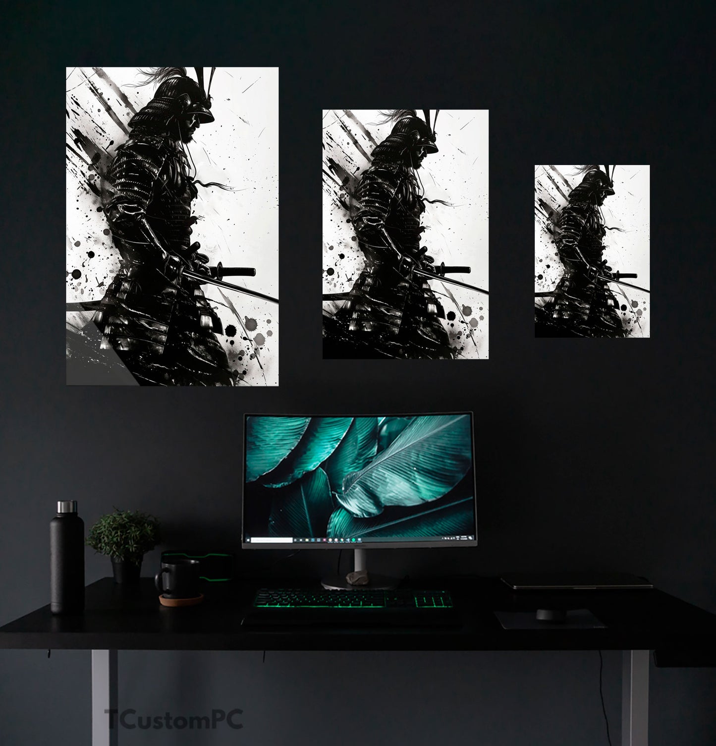 Cuadro Dark Samurai