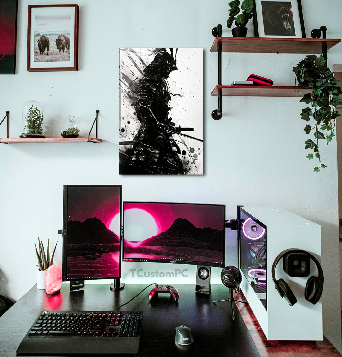 Cuadro Dark Samurai