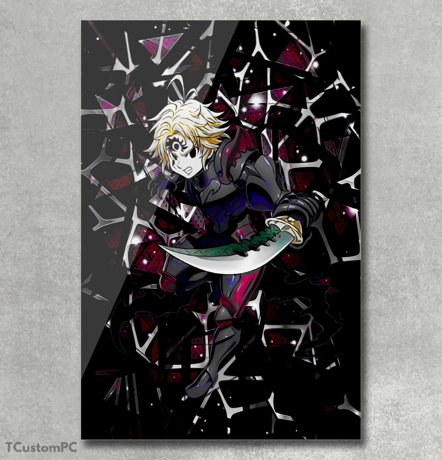 Painting Dark Sins 8 Meliodas