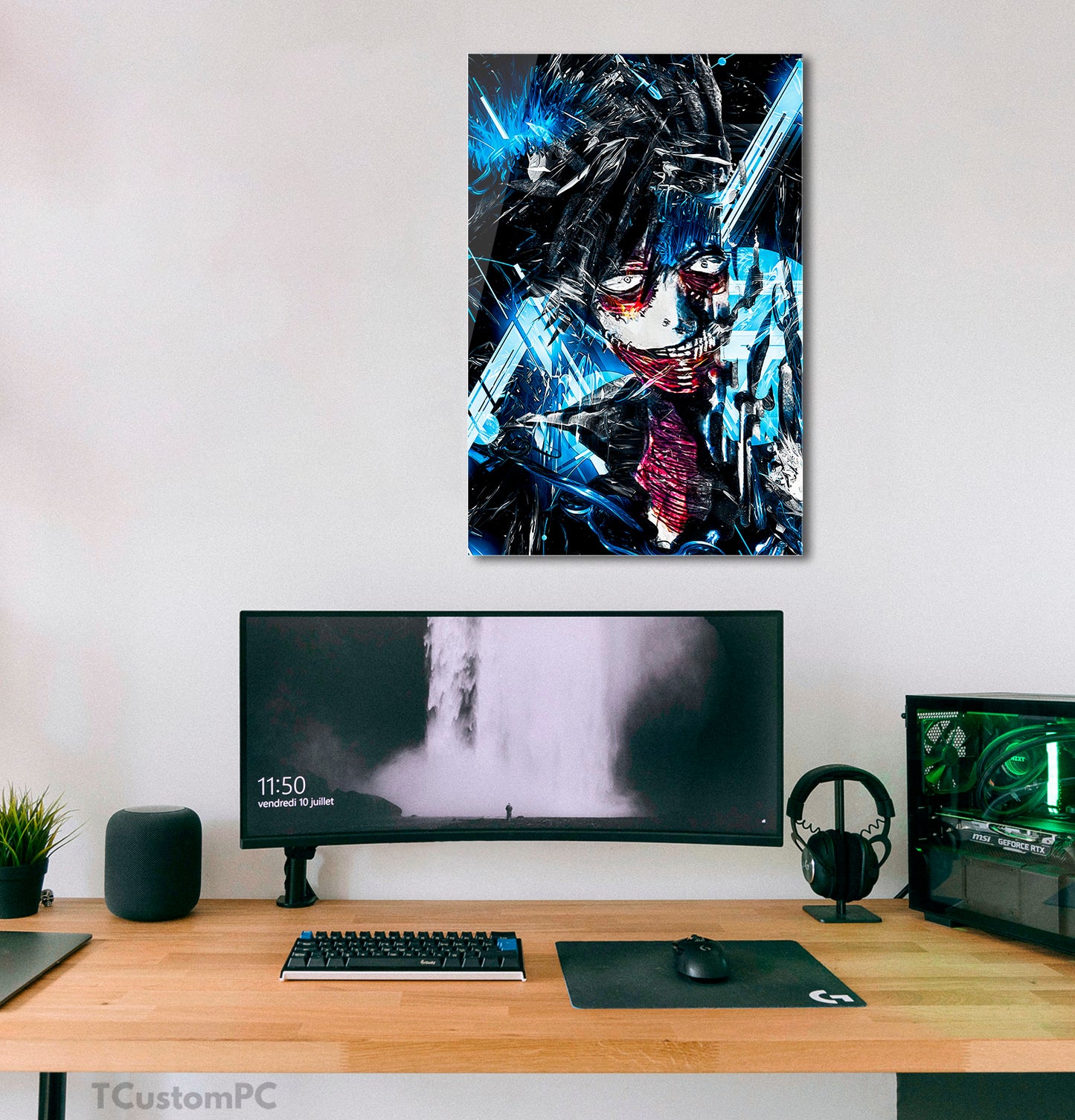 Dark of Fire painting