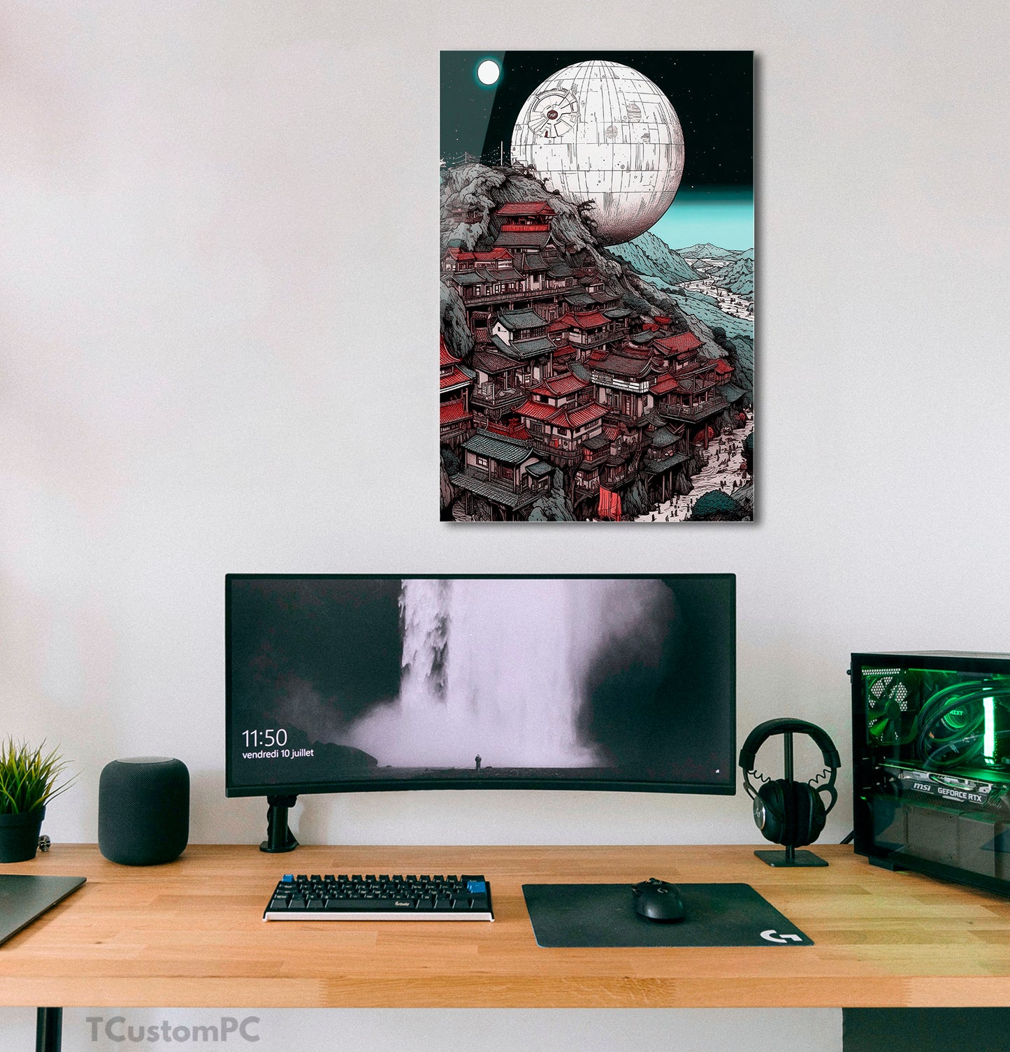 Cuadro Darth Moon