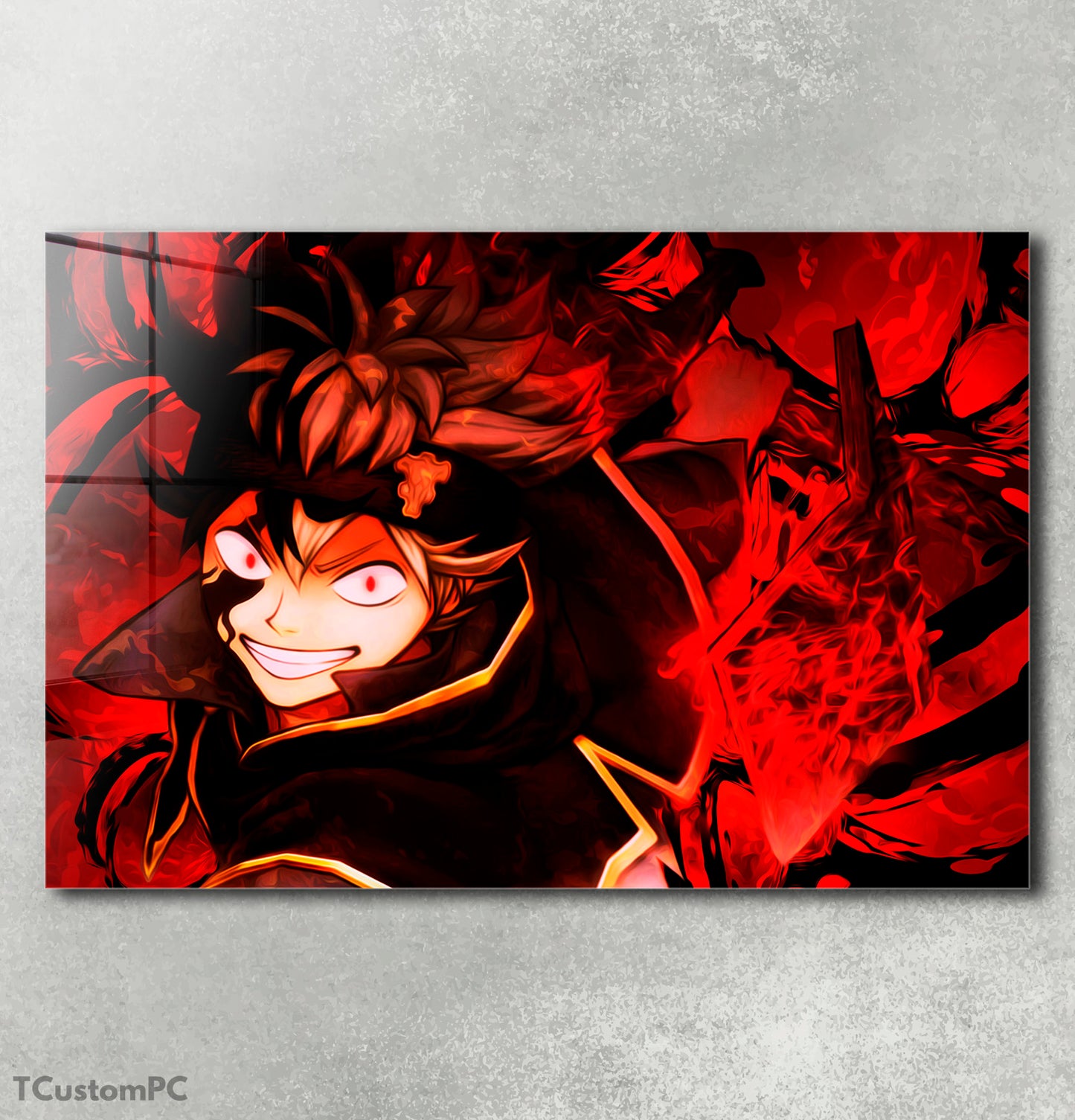 Cuadro Demon Wizard Red