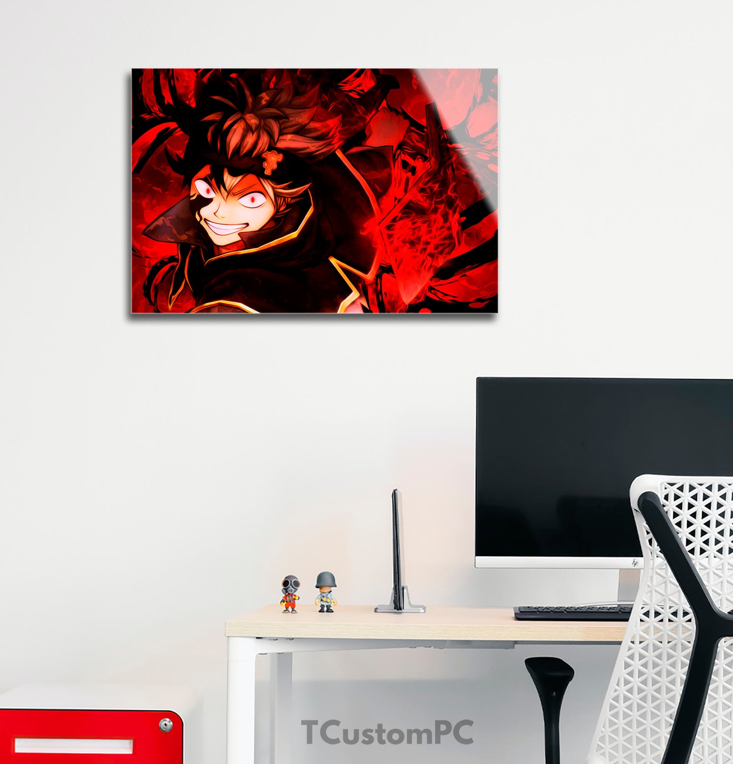 Cuadro Demon Wizard Red