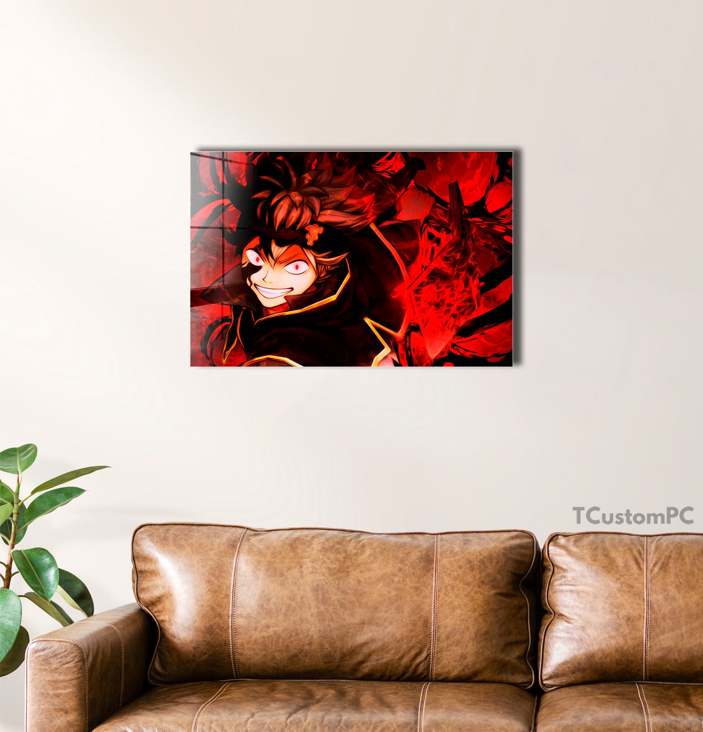Cuadro Demon Wizard Red