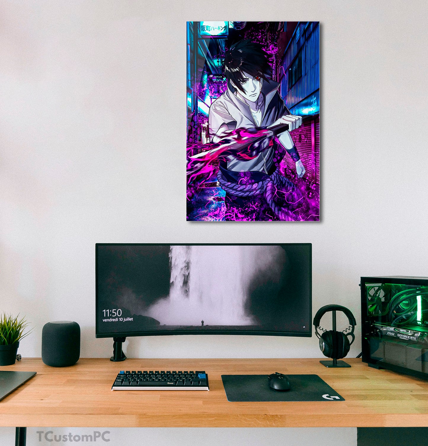 Demon eyes user painting