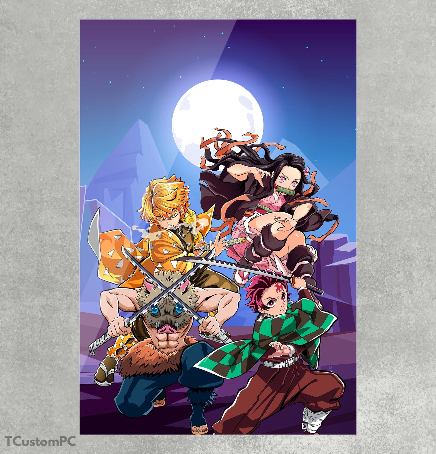 Demon slayer anime painting 02