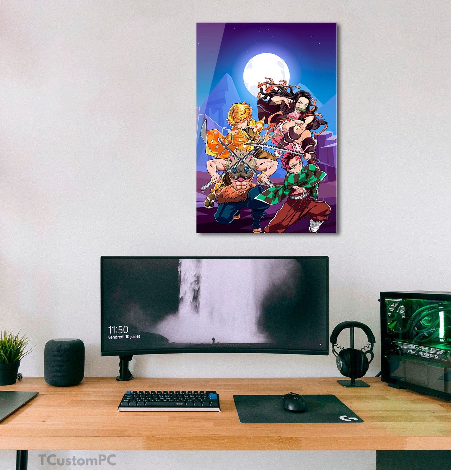 Demon slayer anime painting 02