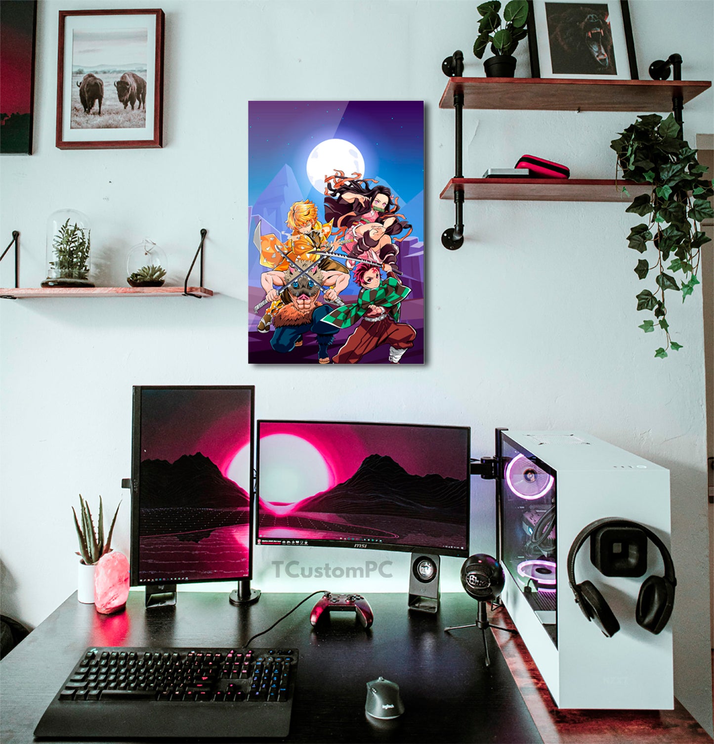 Demon slayer anime painting 02