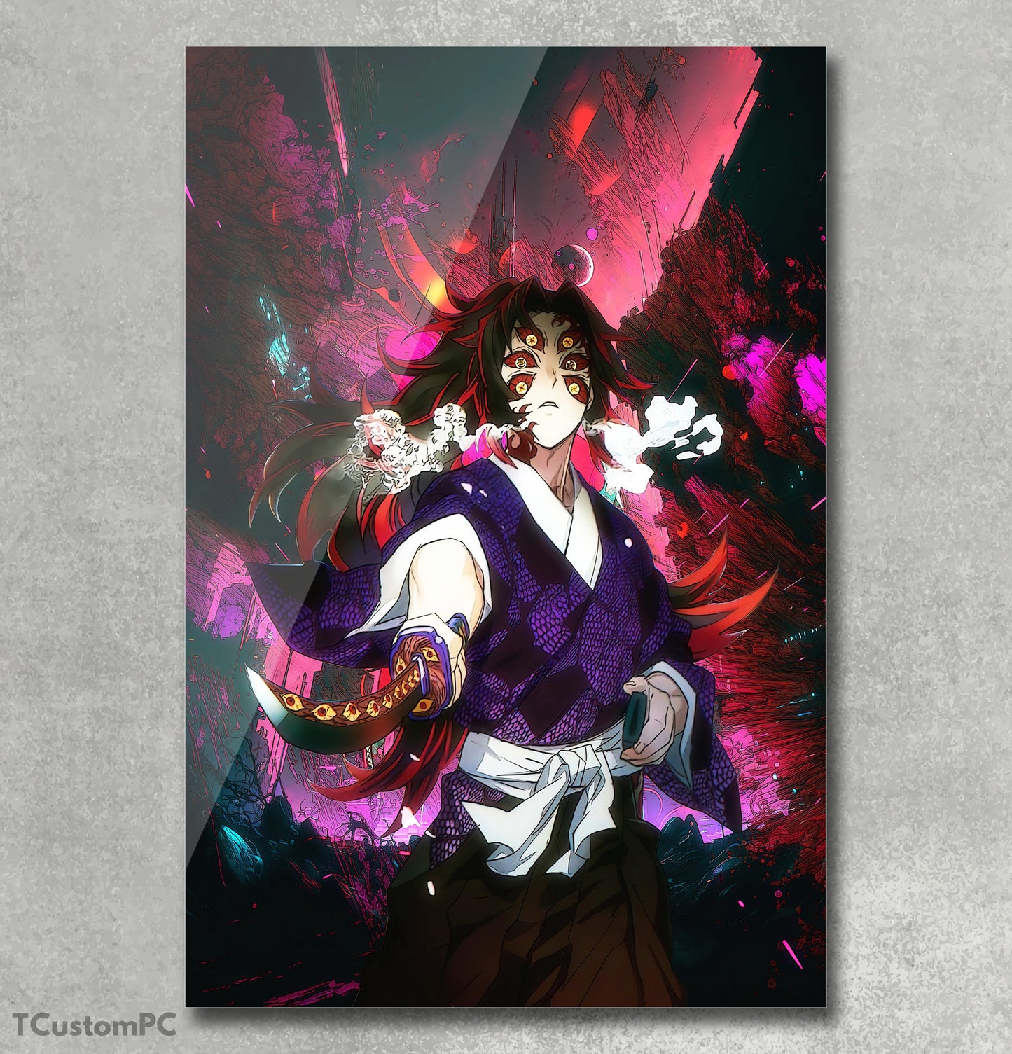 Painting Demon sword Kokushibou Tsugikuni Michikatsu
