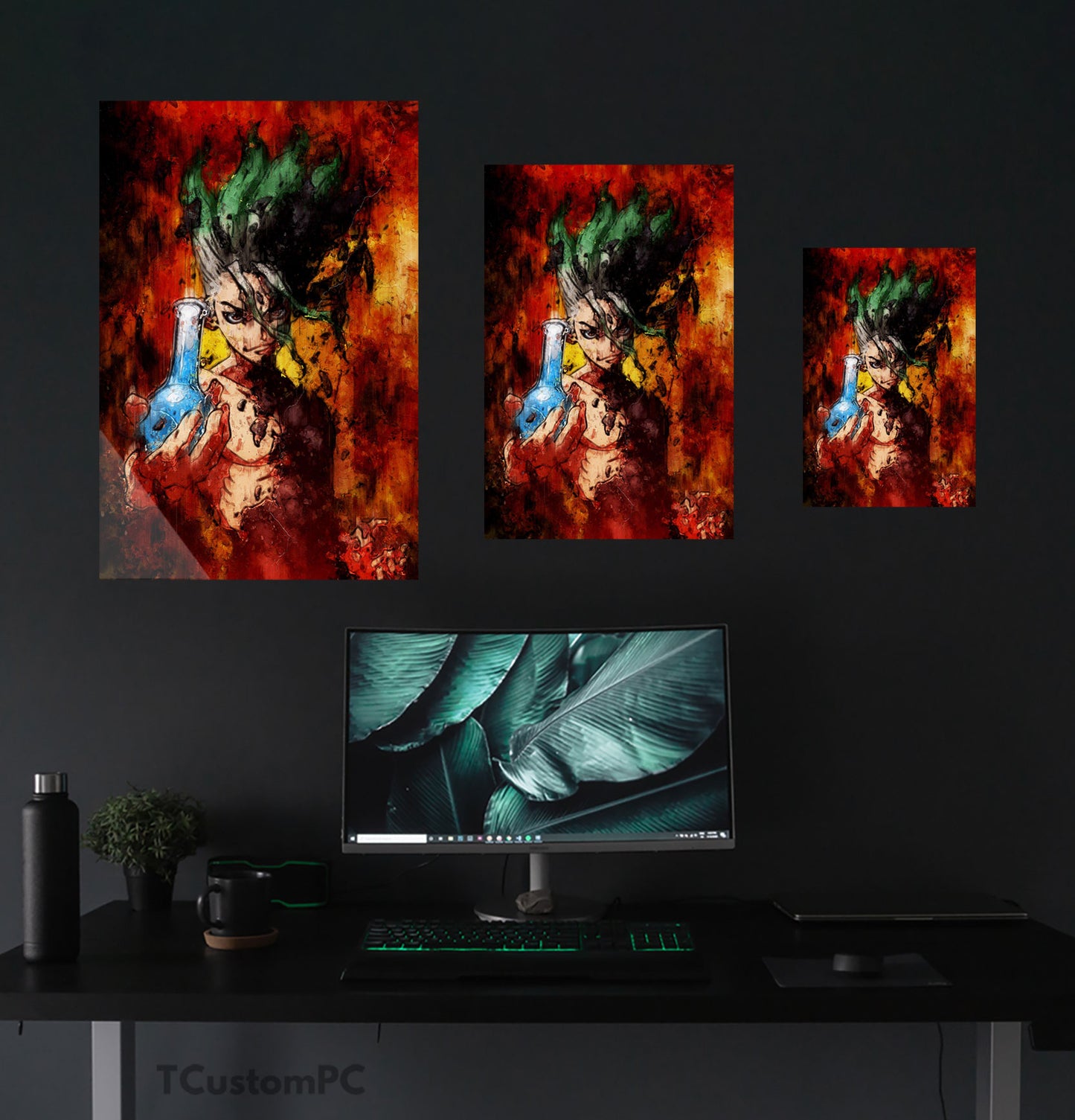 Dr.Stone Scientific esperança pintura