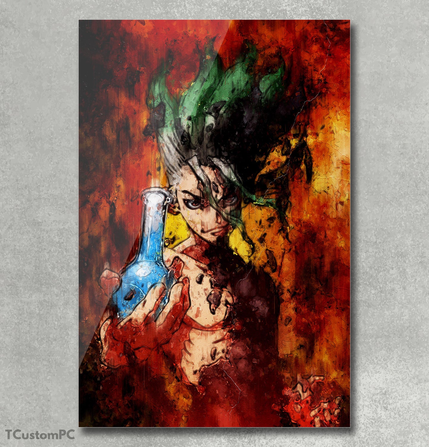 Dr.Stone Scientific esperança pintura