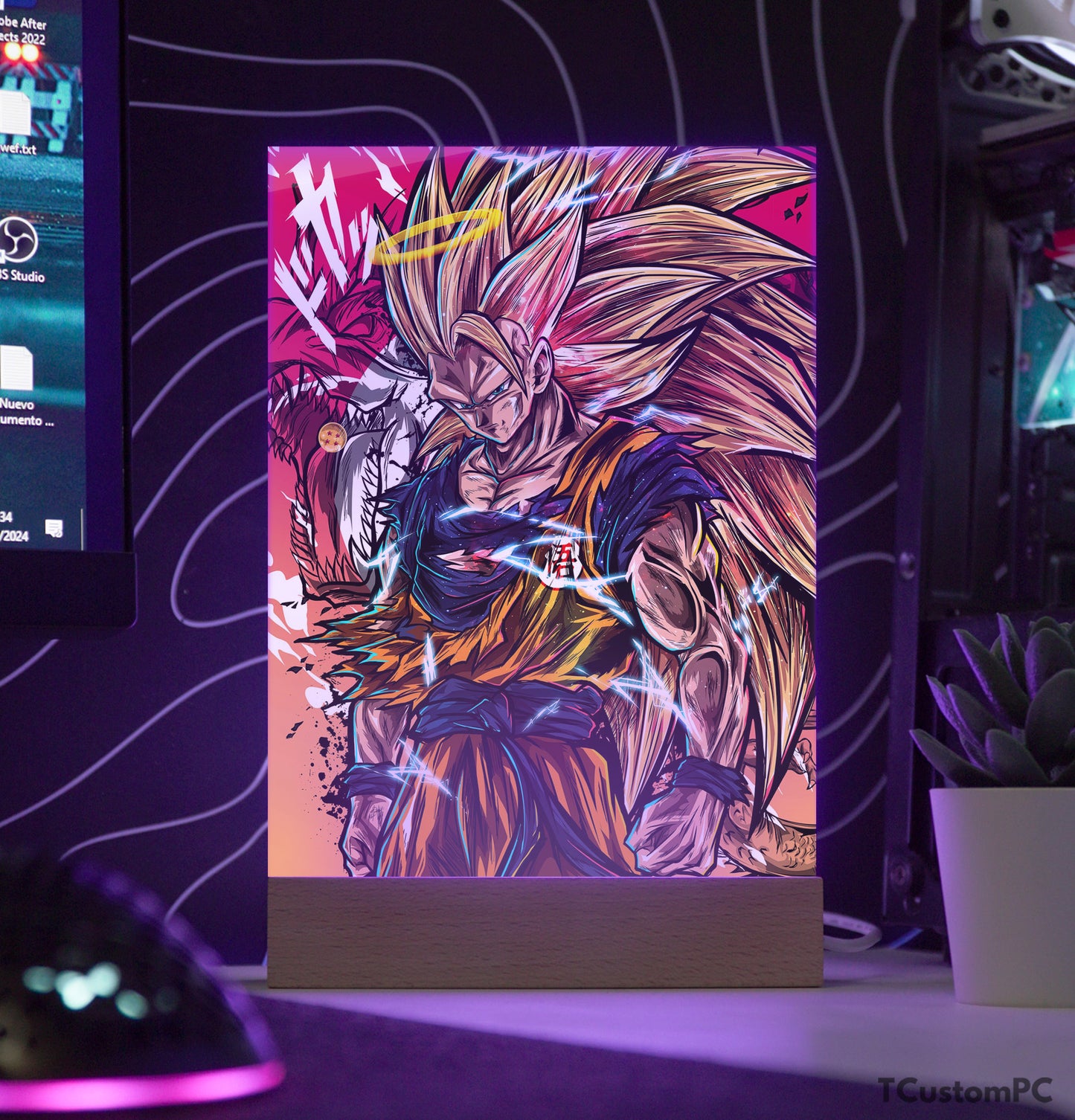 TC-Lamp Dragon Ball, Super Saiyan