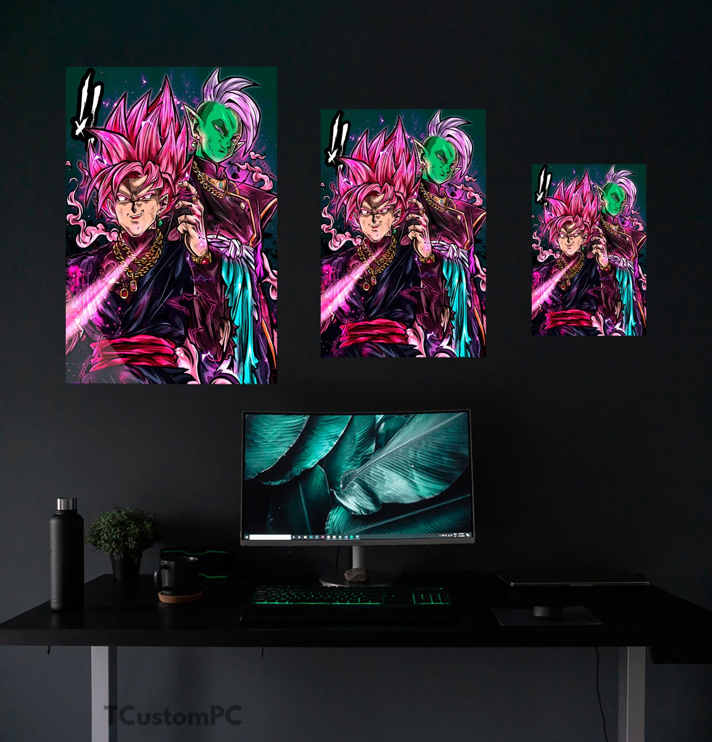 Dragon Ball painting, Zamasu Black