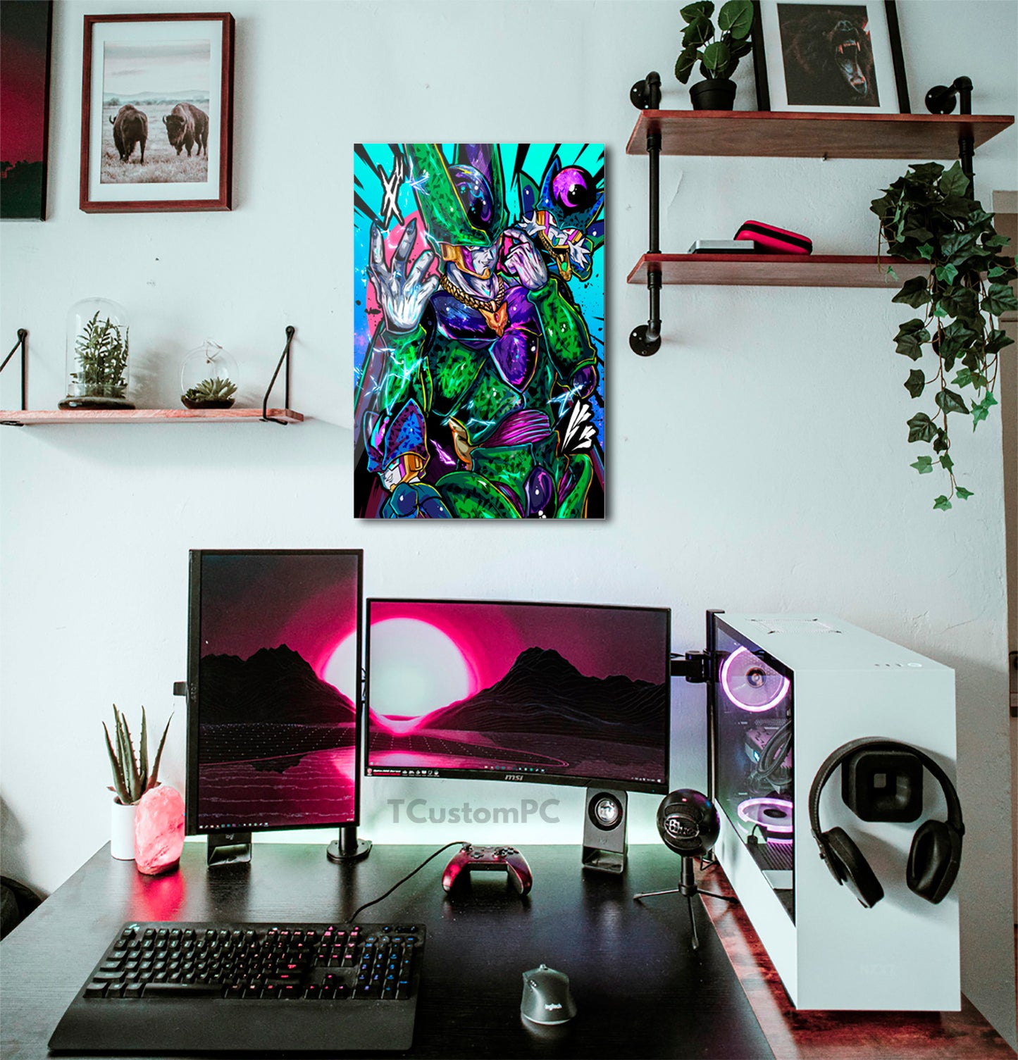 Painting Dragon Ball, Cell Perfection