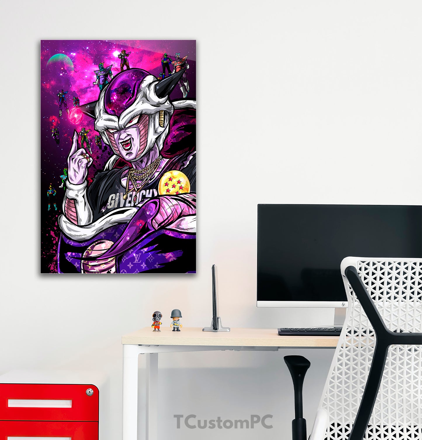 Cuadro Dragon Ball, Givenchy Frieza & Gang