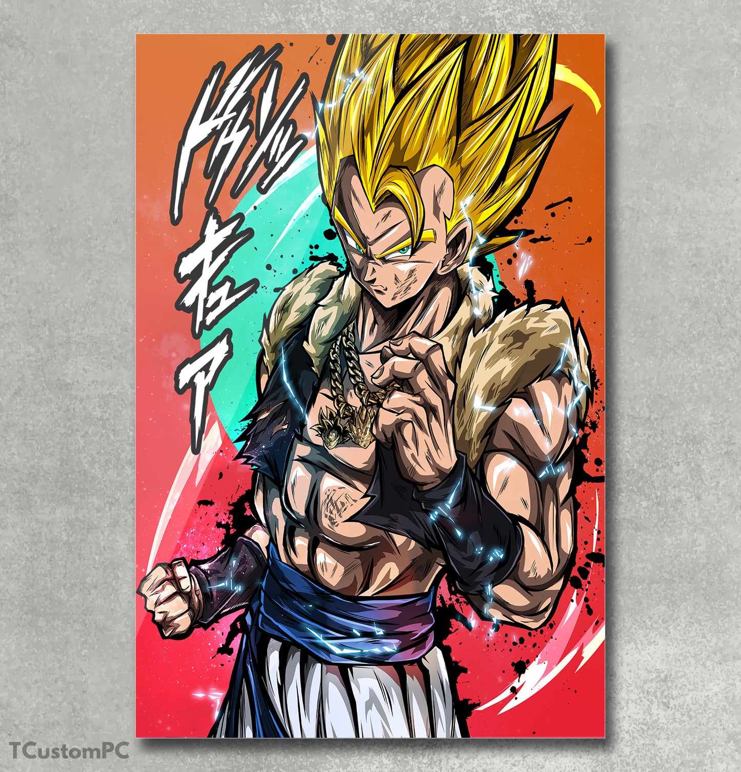 Cuadro Dragon Ball, Gogeta SS DBS