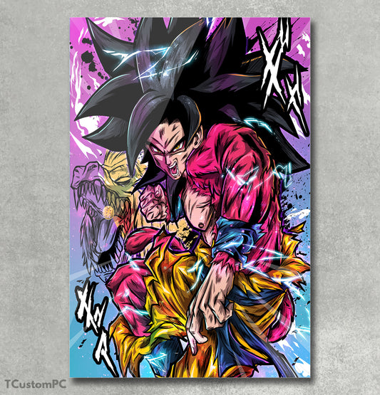 Cuadro Dragon Ball, Great Ape 4