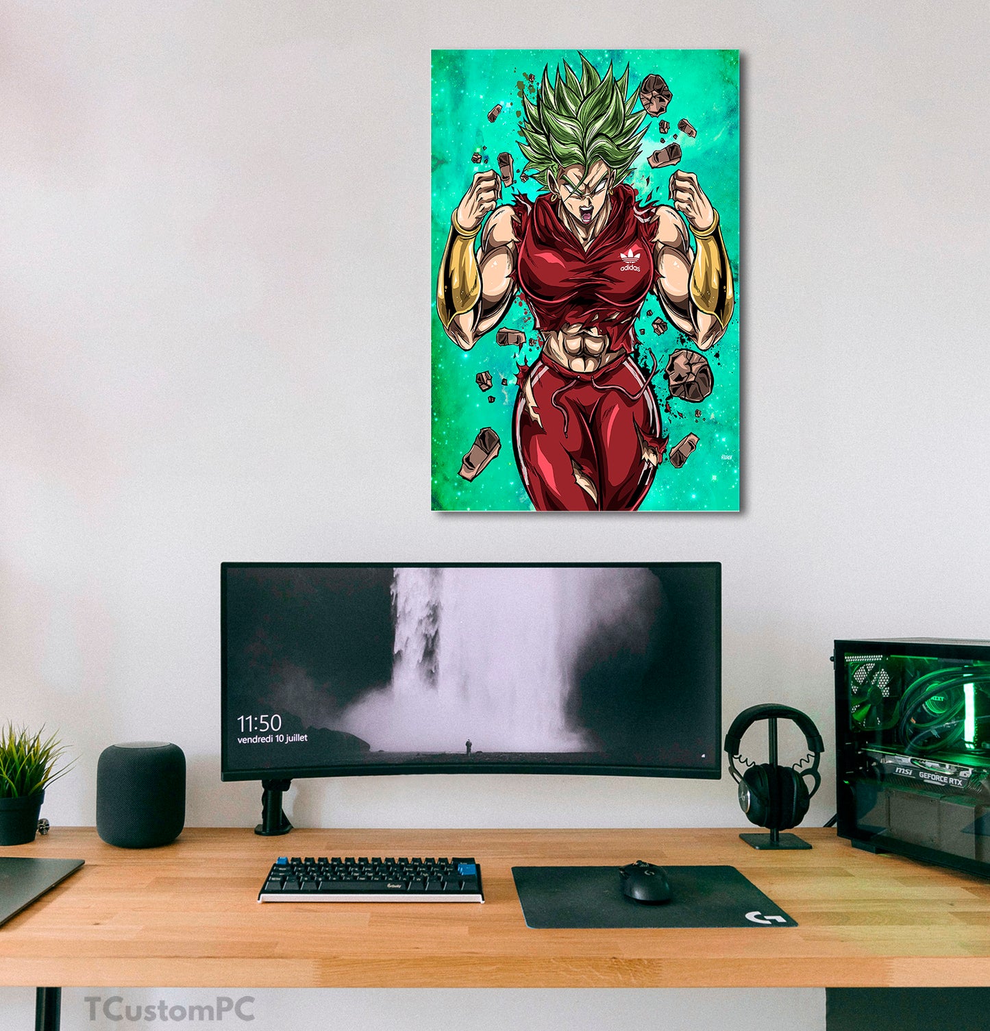 Cuadro Dragon Ball, Kale X Adidas