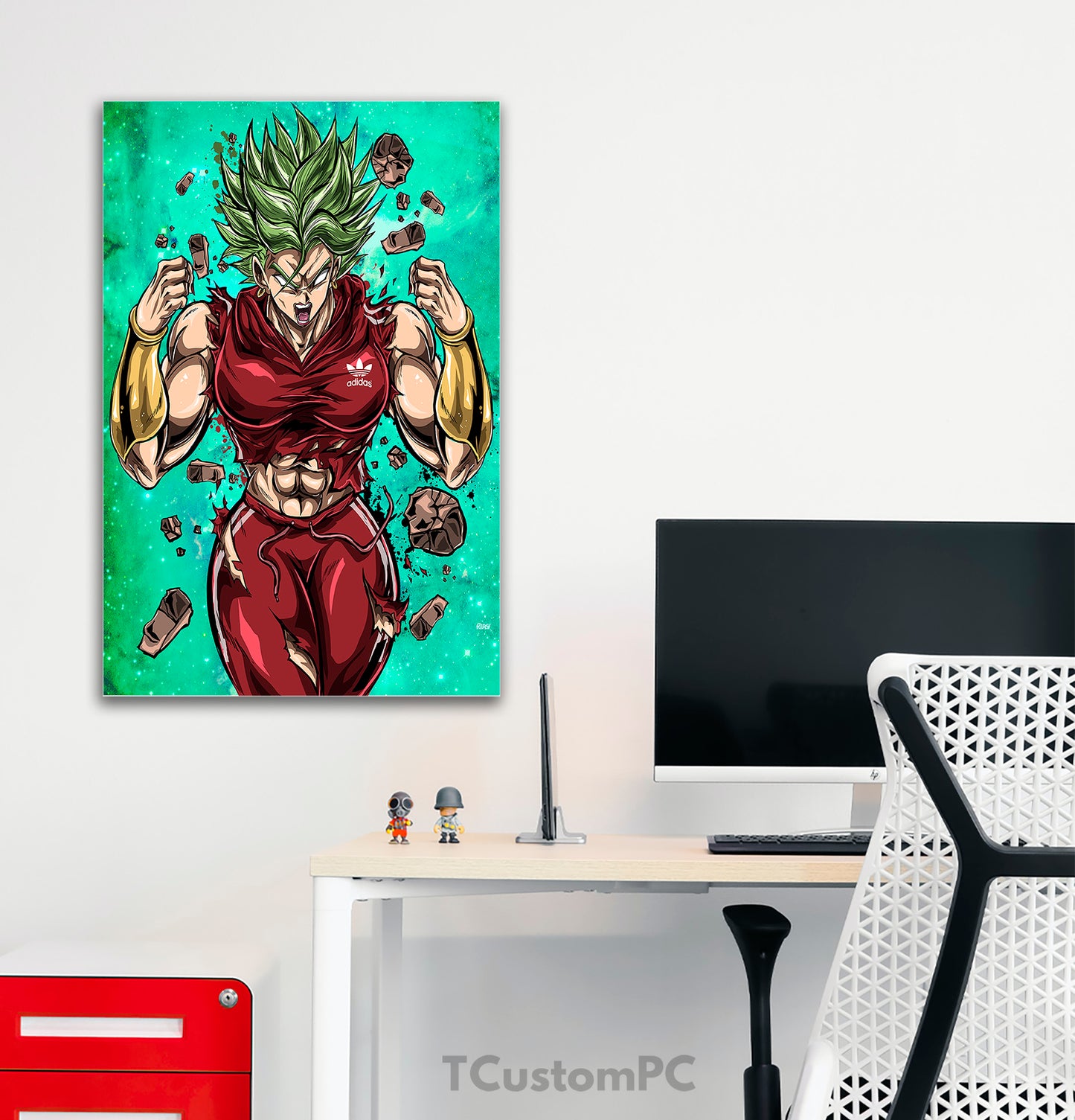 Cuadro Dragon Ball, Kale X Adidas