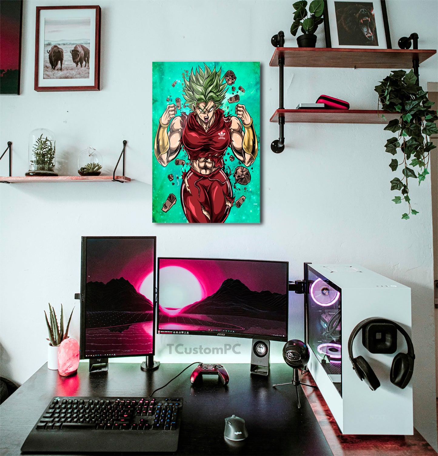Cuadro Dragon Ball, Kale X Adidas