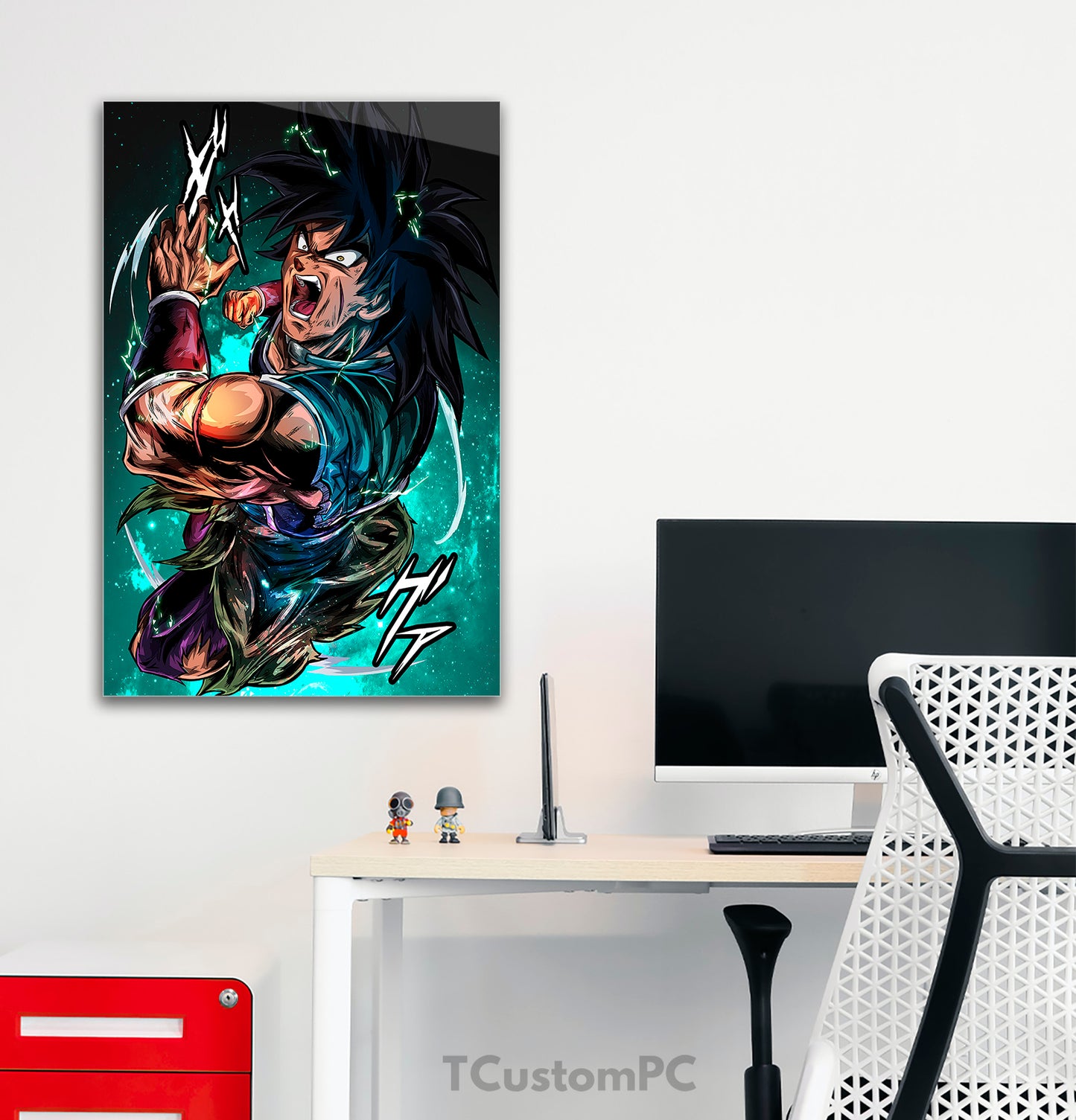 Painting Dragon Ball, New Broly