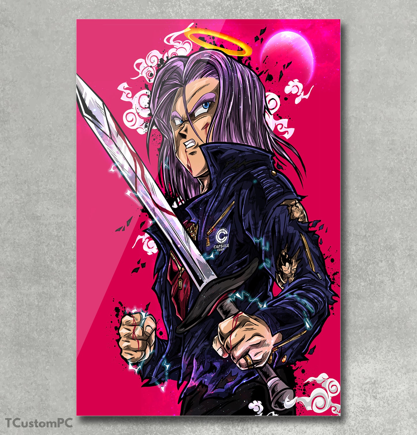 Cuadro Dragon Ball, Trunks