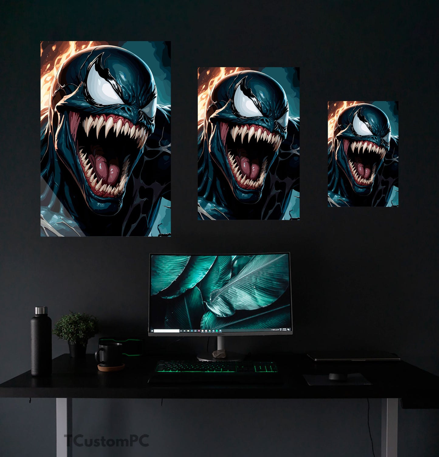 Pintura de Eddie Brock Venom