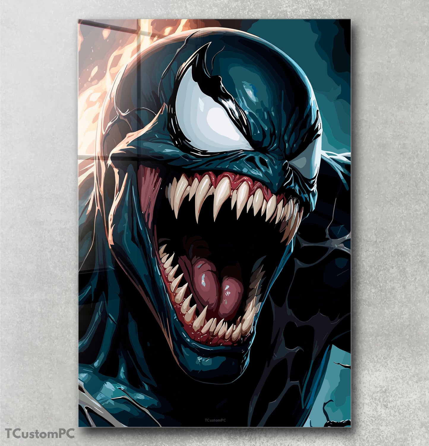 Pintura de Eddie Brock Venom