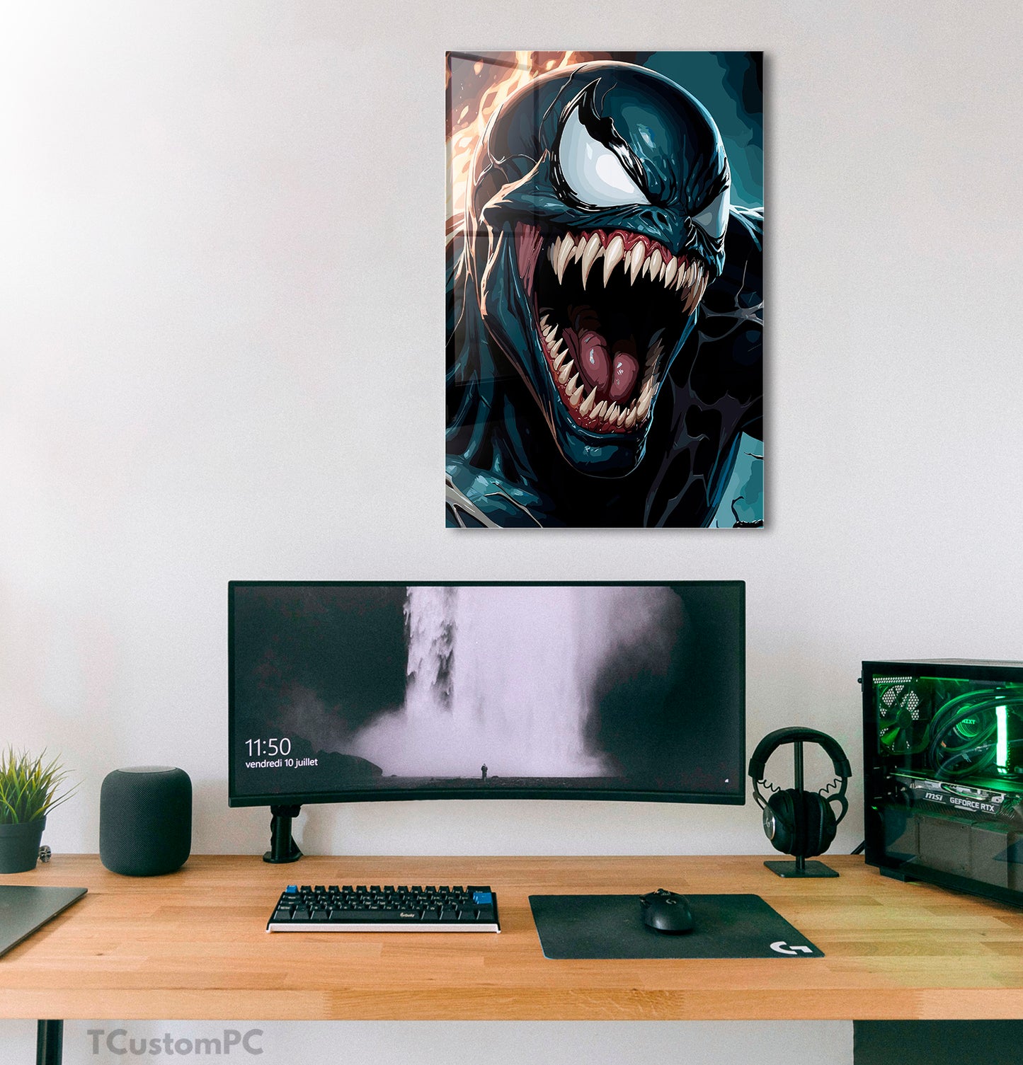 Pintura de Eddie Brock Venom