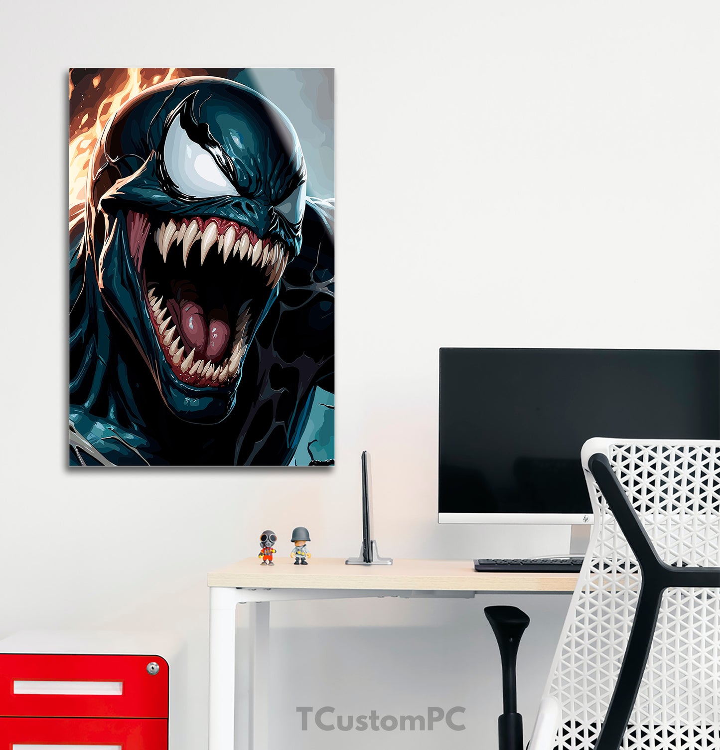 Pintura de Eddie Brock Venom