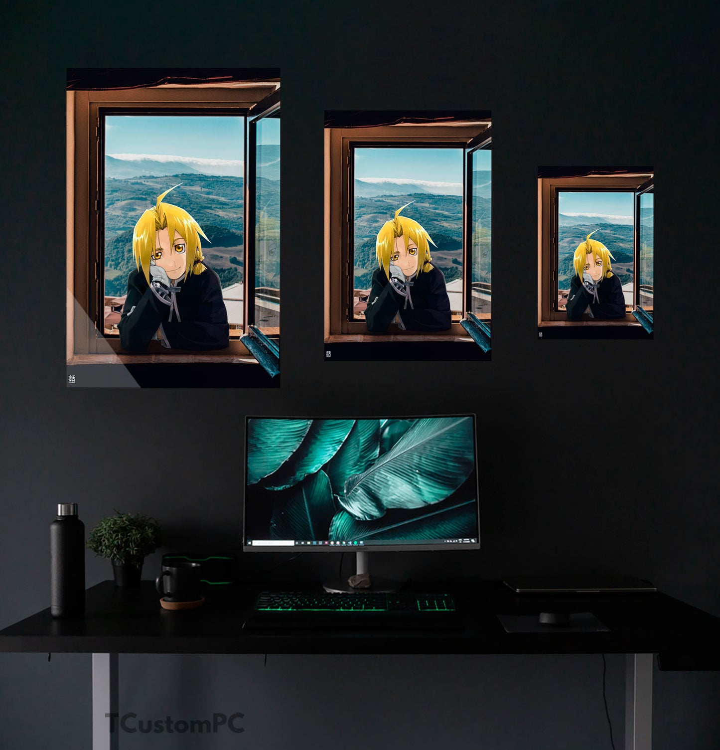 Cuadro Edward Elric Window view
