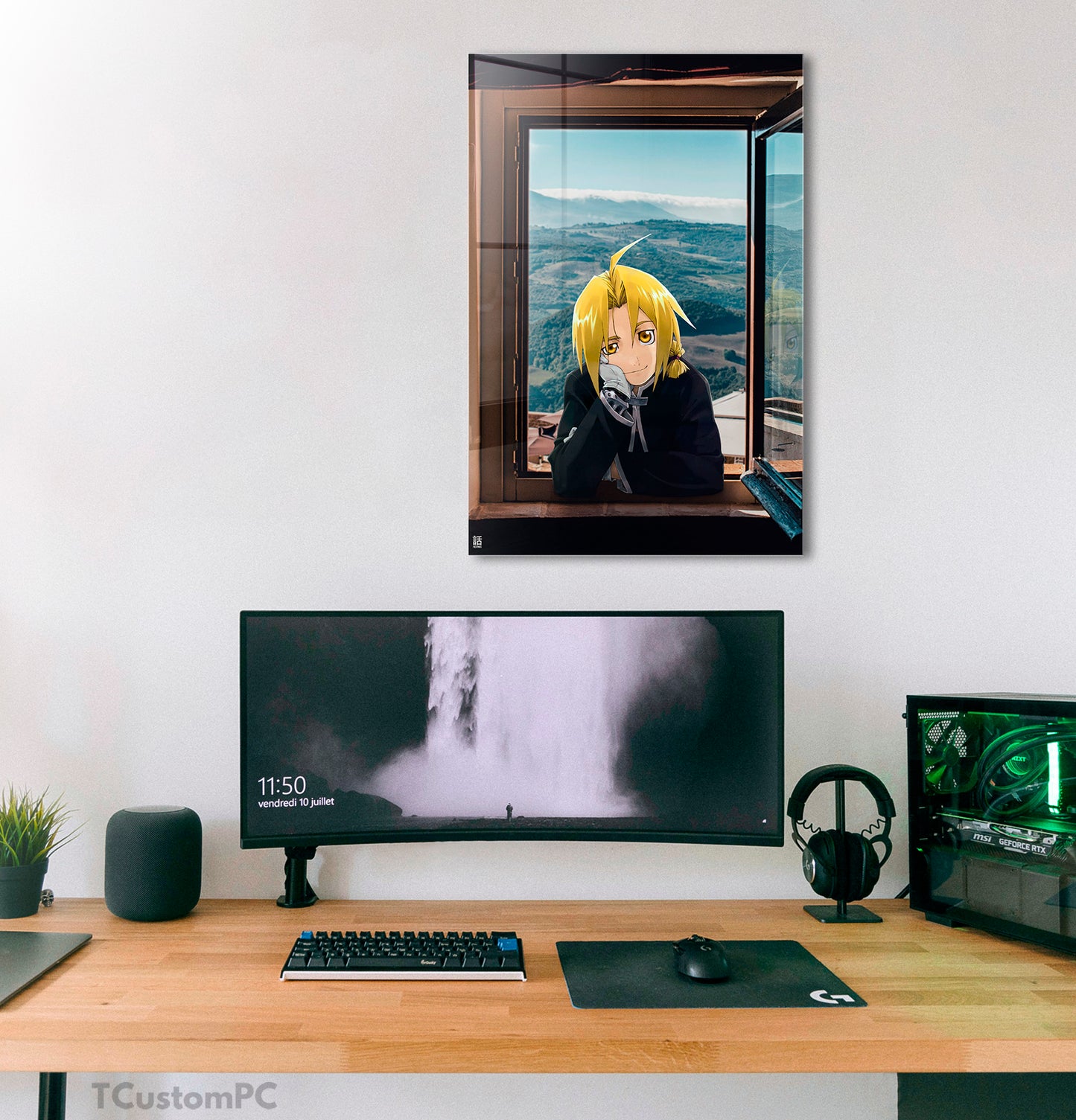 Cuadro Edward Elric Window view