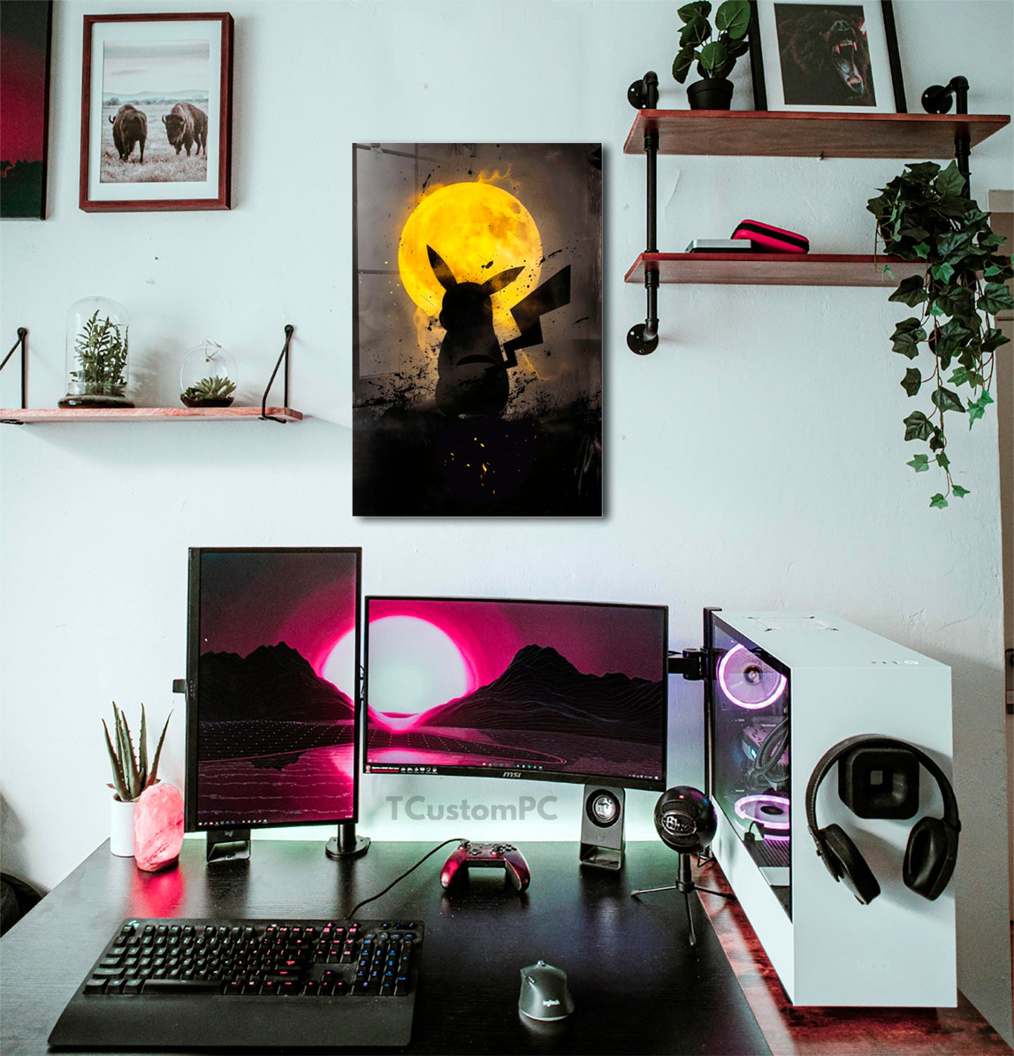 Cuadro Electric Moon 2