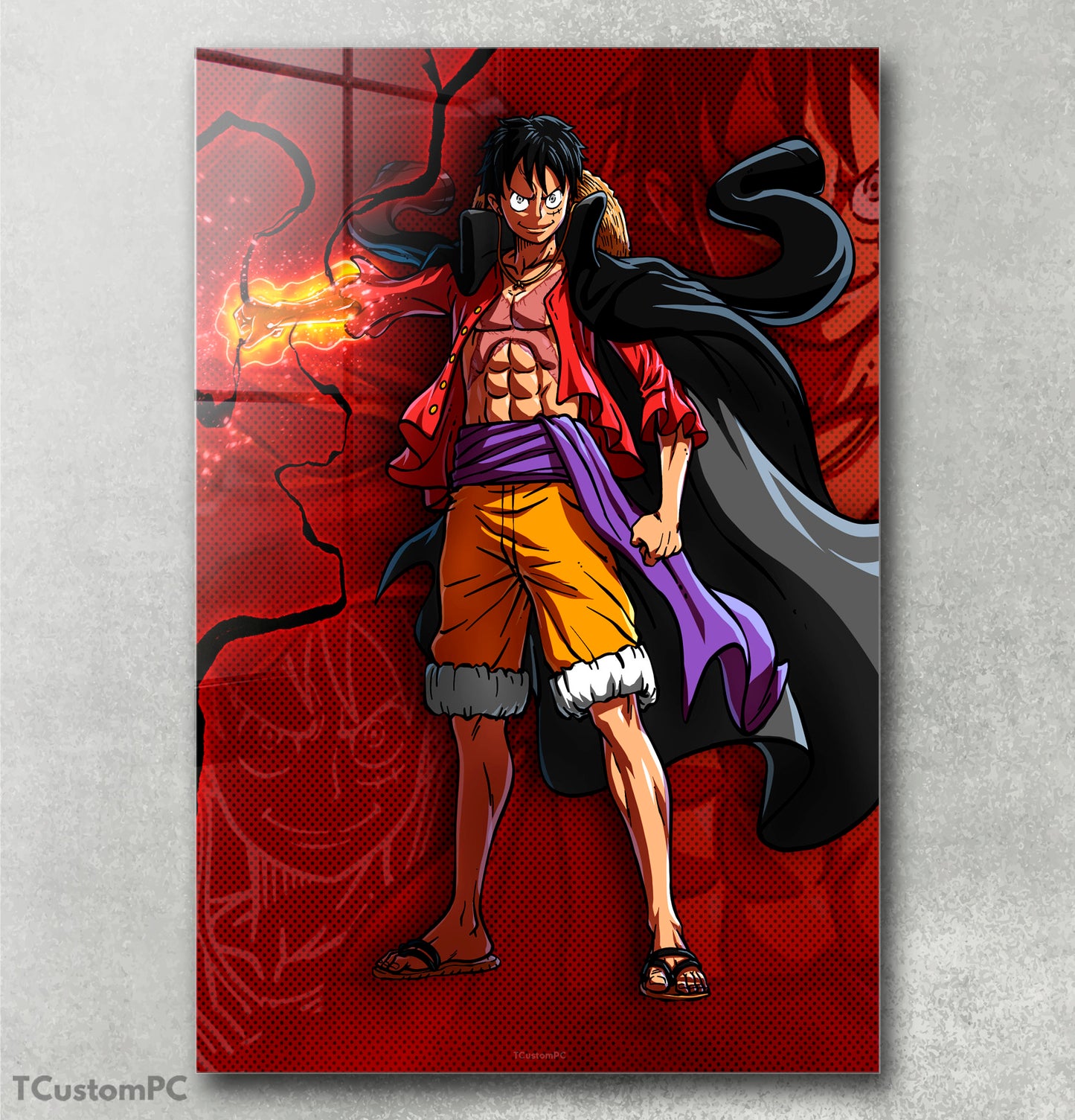 Pintura do Imperador Luffy