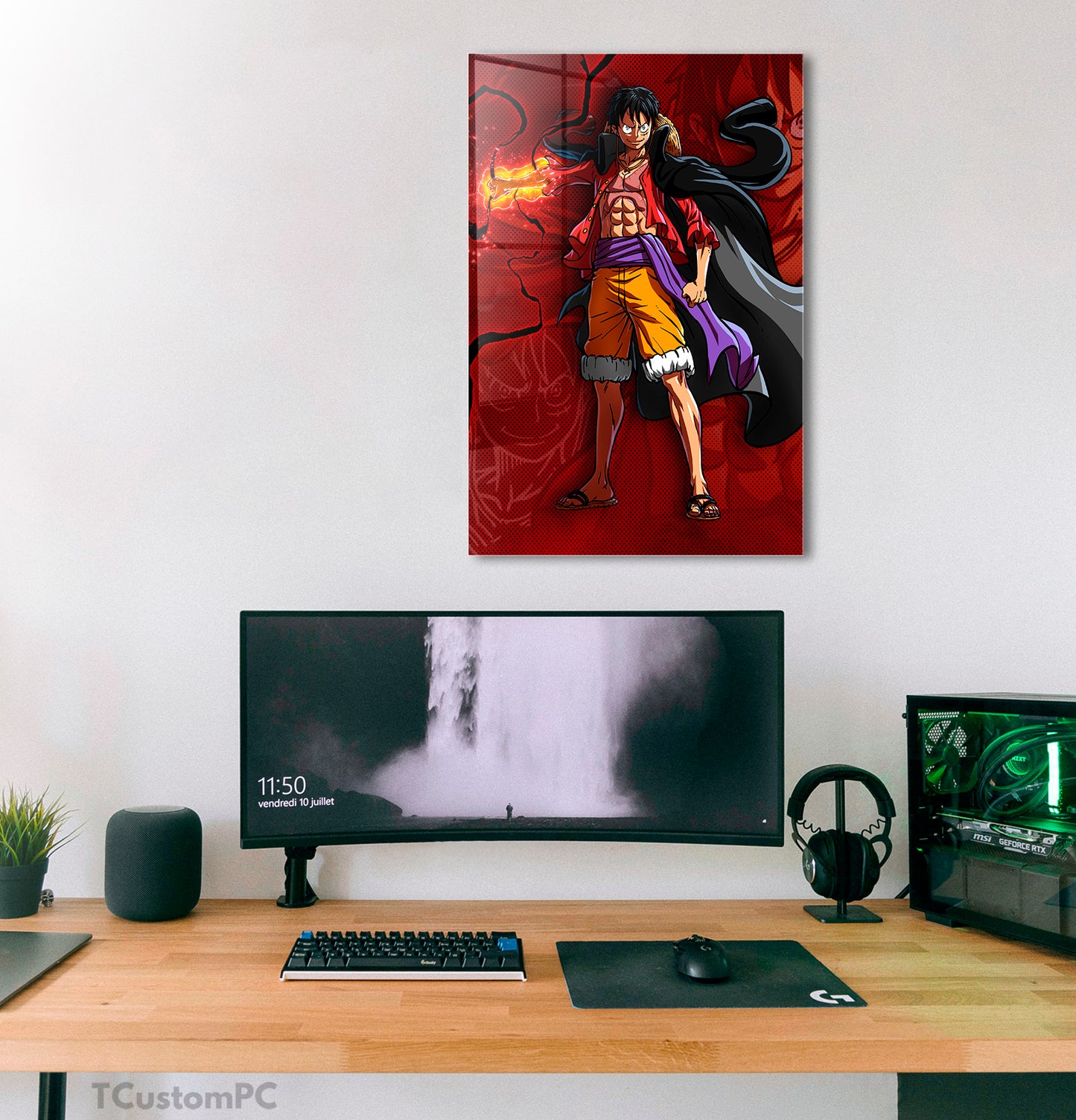 Pintura do Imperador Luffy