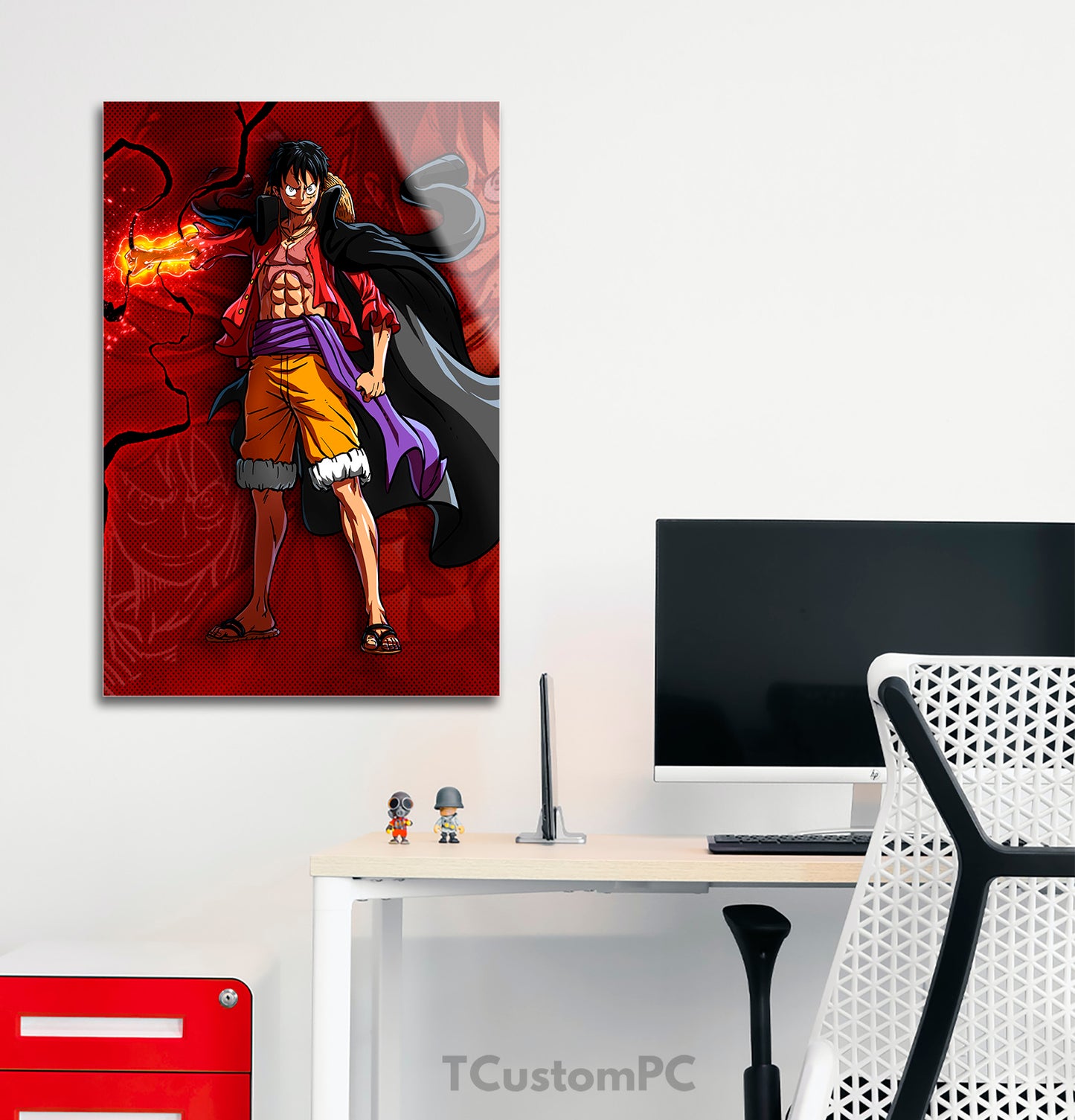 Pintura do Imperador Luffy