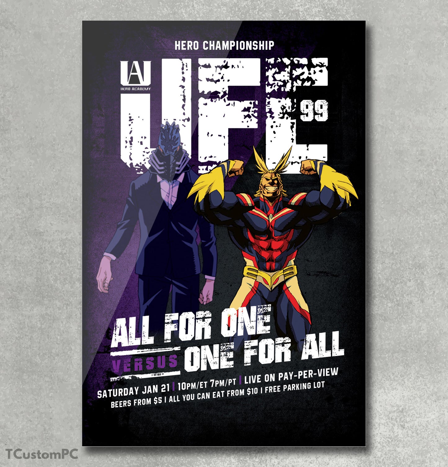 Cuadro One For All vs All for One, Epic Fight 9