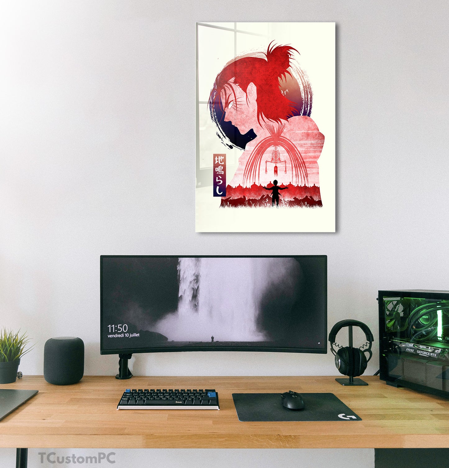 Cuadro Eren W Minimalist Silhouette